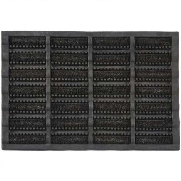 Paillasson Coco Caoutchouc – Antidérapant – Extérieur 40x60 cm