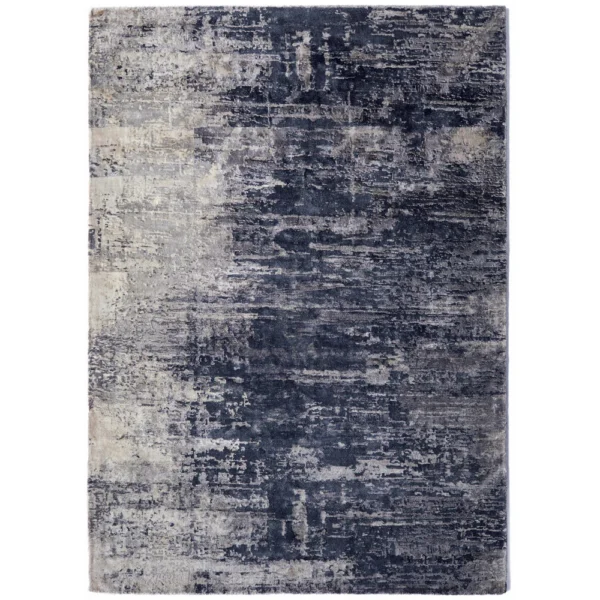 Tapis Gris Bleu Oyster