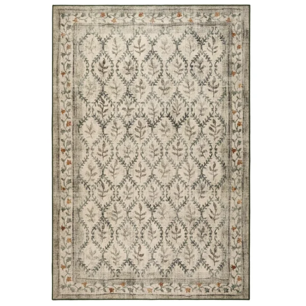 Tapis Vintage Jardin Anglais