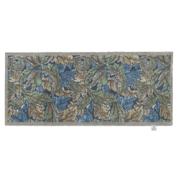 Tapis Coton Couloir Fleurs Sauvages Lavable