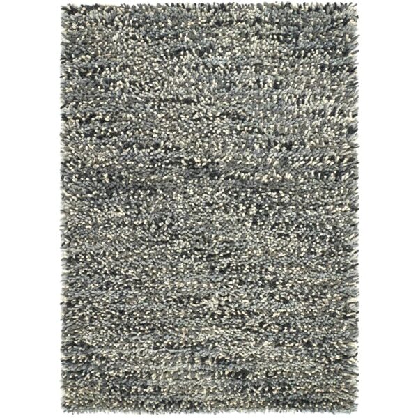 Tapis Shaggy Gris Rocks Moderniste