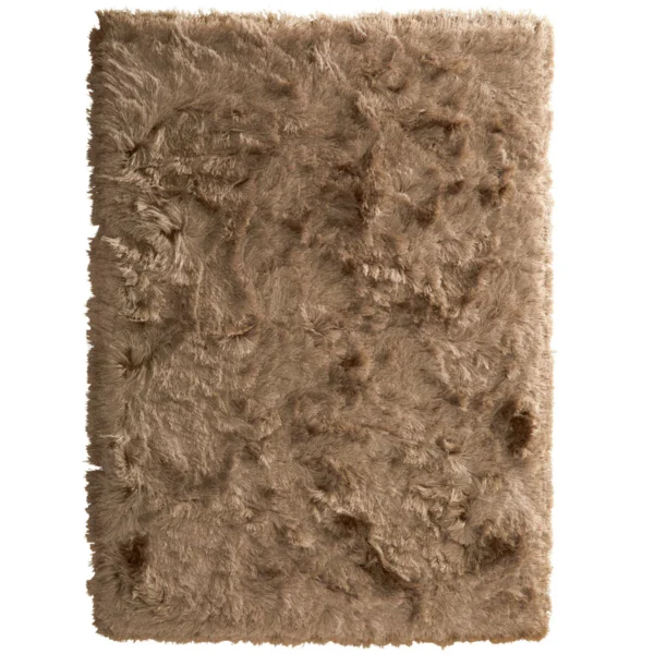 Tapis Fourrure Glamour Deluxe Beige