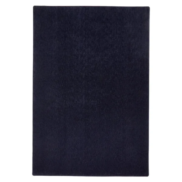 Tapis Bleu Nuit Sense Lavable