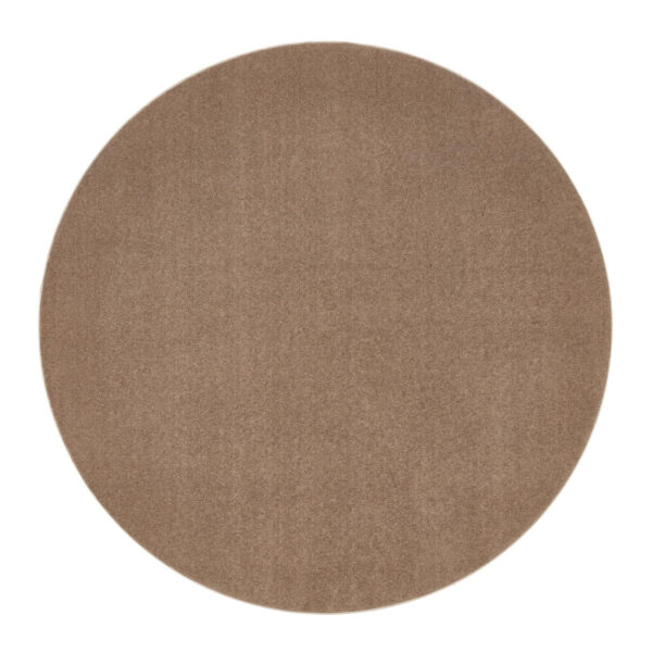 Tapis Marron Rond Sense