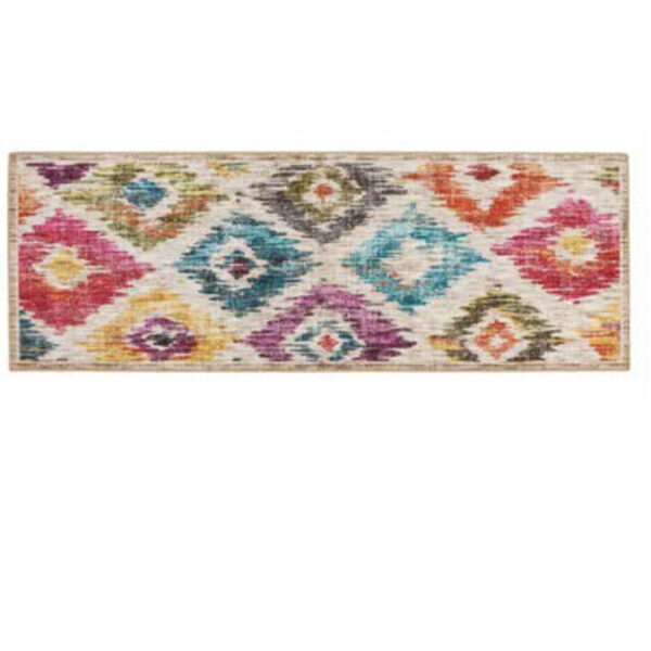Tapis Lavable Ikat Peint Couloir