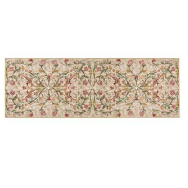 Tapis Fleuri Style Anglais pour Couloir Héritage Jardin