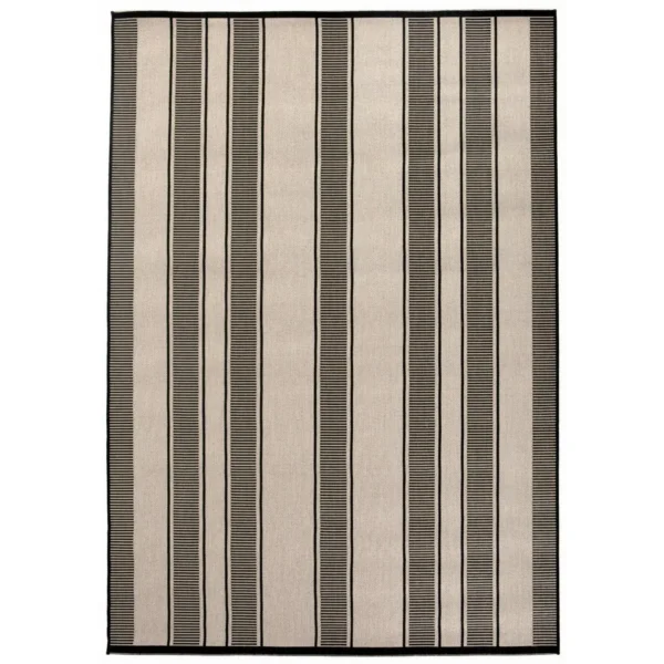 Tapis Extérieur Rayé Paomia – Résistant & Entretien Facile