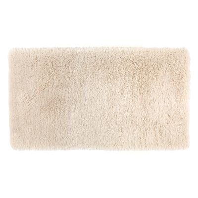 Tapis Fourrure Beige Descente de lit Billy