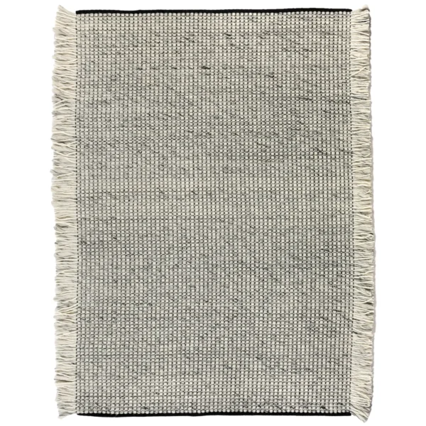 Tapis Bohème Koda en laine beige