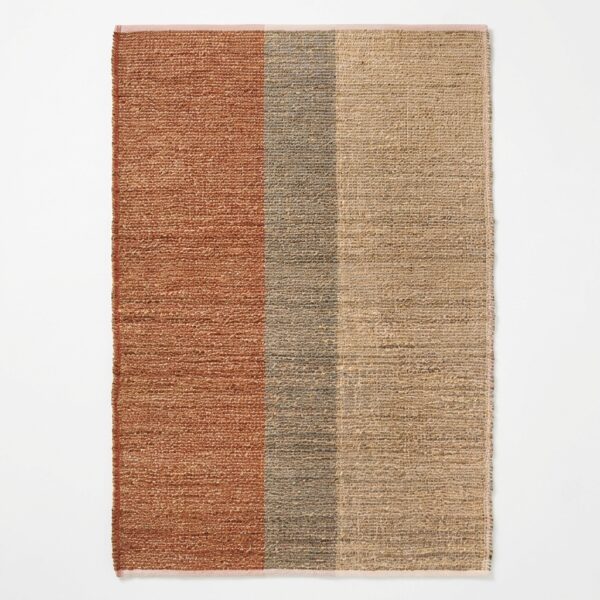 Tapis Naturel Jonc de Mer Karan Terracotta