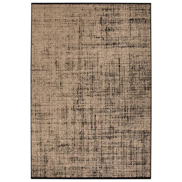 Tapis extérieur 160x230 Axel marron en polypropylène – Résistant terrasse