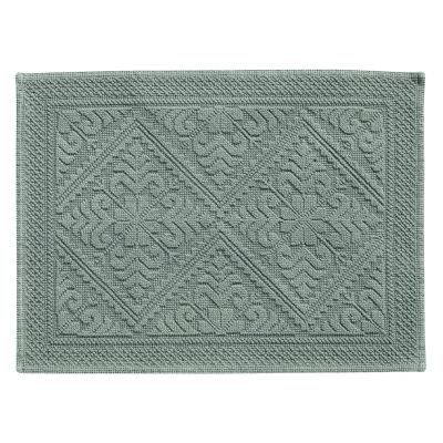 Tapis de Salle de Bain Mousse 54×64cm Lot de 2 Pièces
